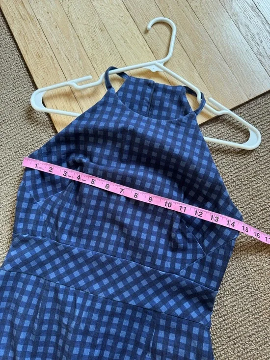 BANANA REPUBLIC Gingham Midi Dress - Picture 13 of 15